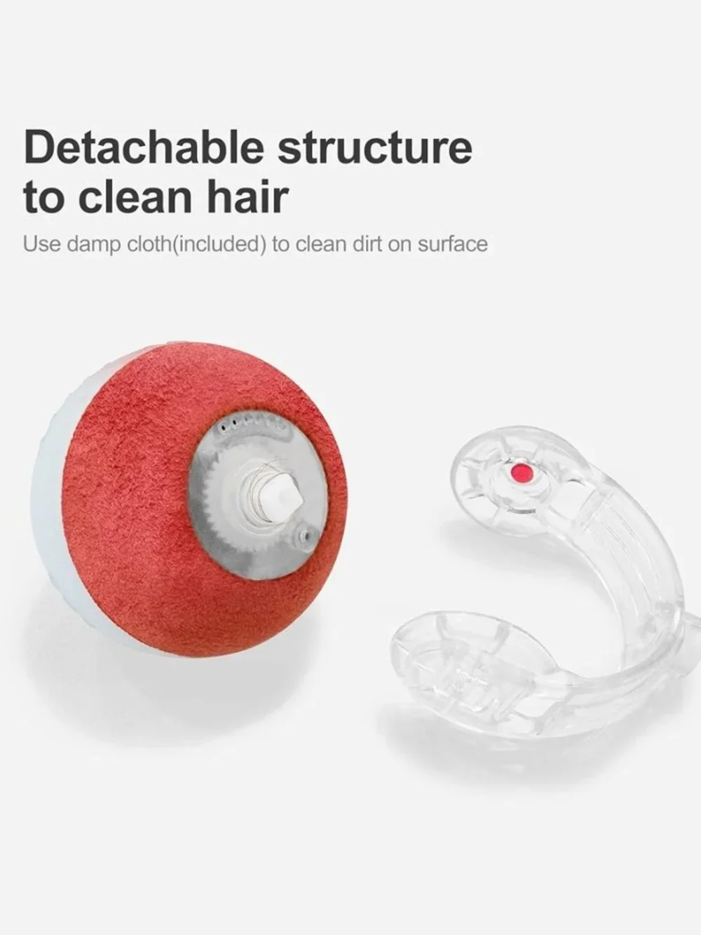 Cat Toy Bundle: Jkanti Interactive Ball & Rabbit Fur Catnip Kicker (NWT)